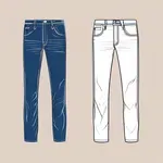 denim trousers image